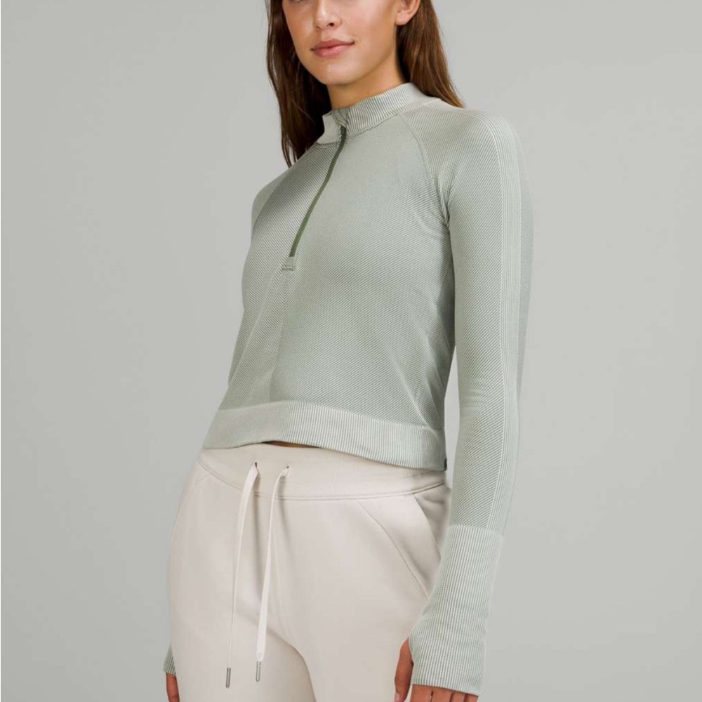 🍋 Rest Less Cropped Half Zip 🍋